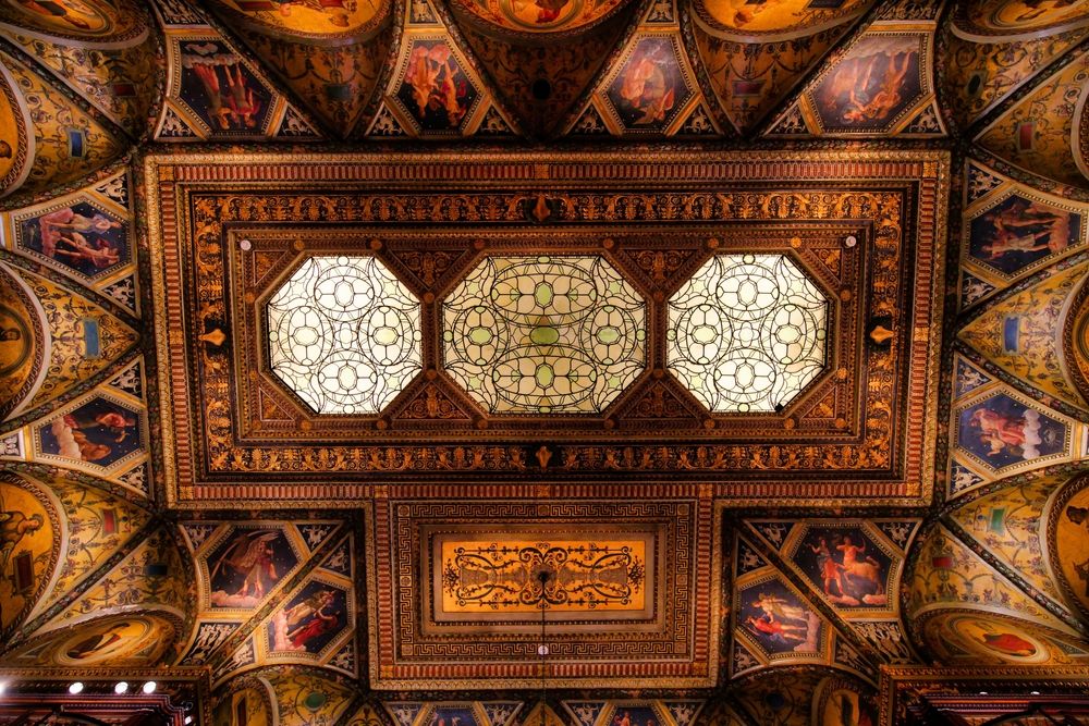 Ceiling of Morgan Library & Museum