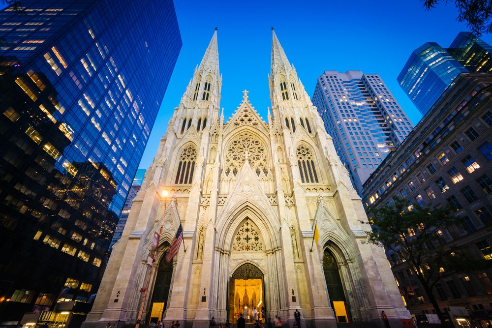Exterior of St. Patrick's Cathedral