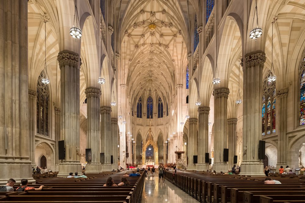 Interior of St. Patrick's Cathedral