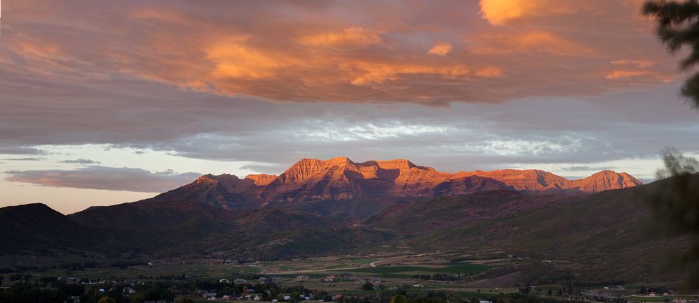 Scenic view of Memorial Hill.