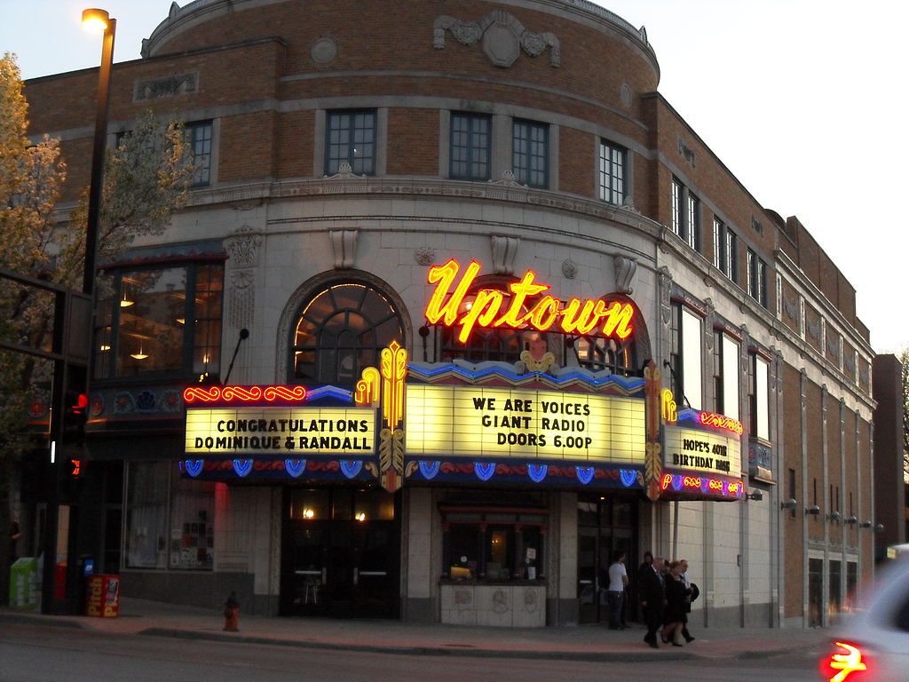 Exterior of Uptown Theater
