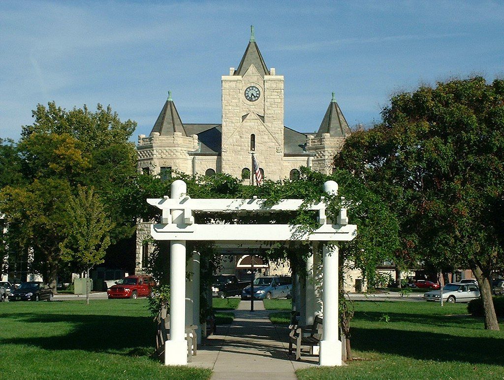 Exterior of McPherson County Courthouse