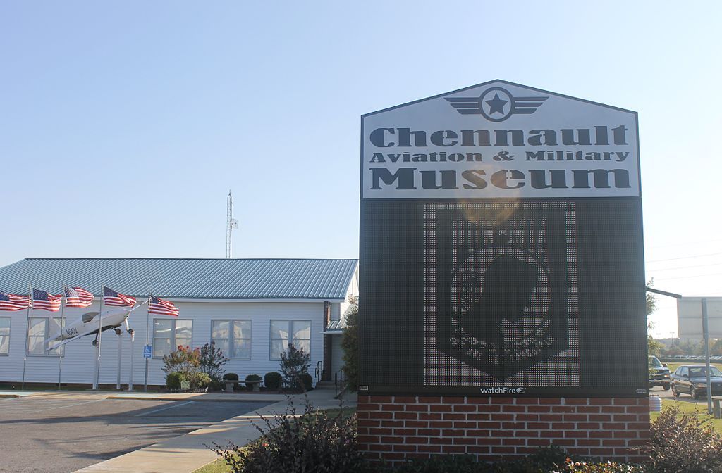 Signage of Chennault Aviation & Military Museum