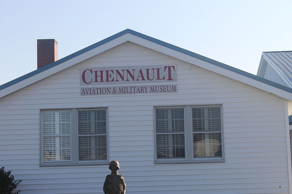 Exterior of Chennault Aviation & Military Museum