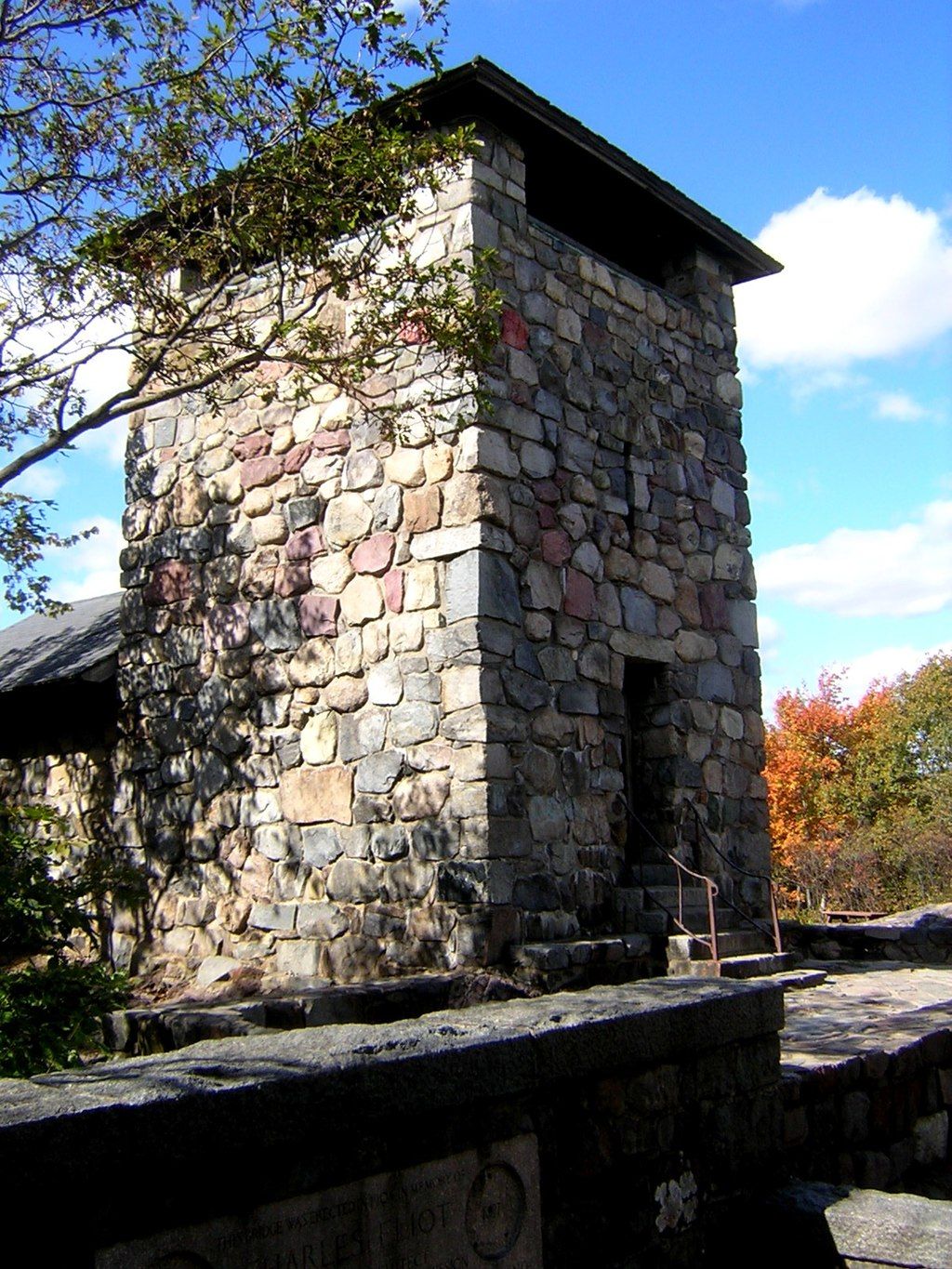 Daytime view of the Eliot Tower