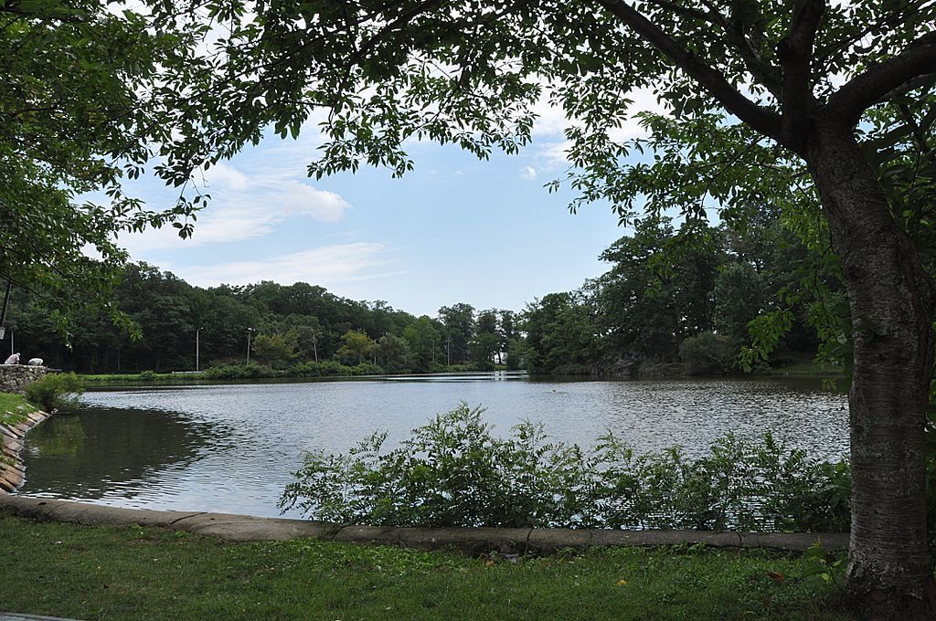 The waters of Fellsmere Park and Pond