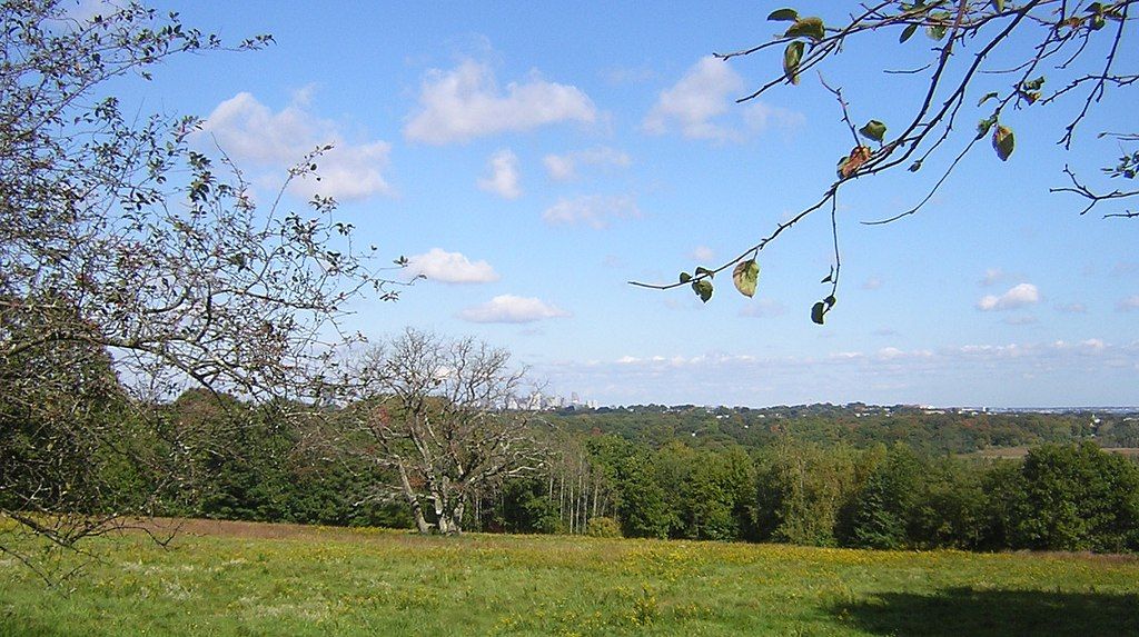 The grounds of Governor Hutchinson's Field