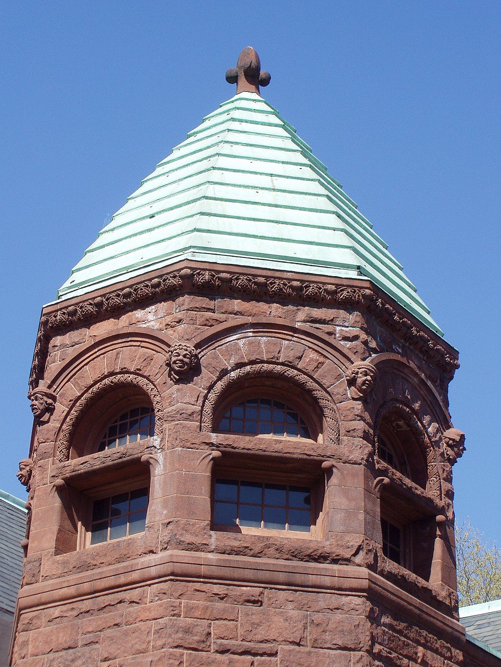Tower of the Malden Public Library
