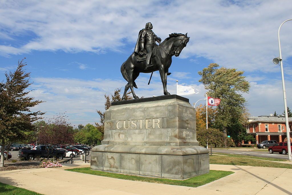 Statue of George Armstrong Custer Equestrian Monument