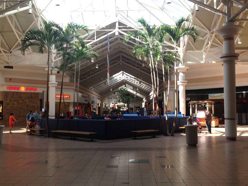 Interior of Midland Mall