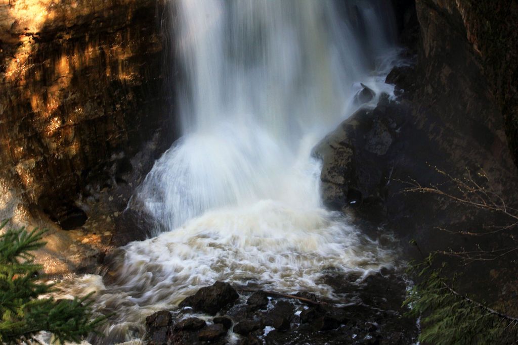 The base of Miners Falls