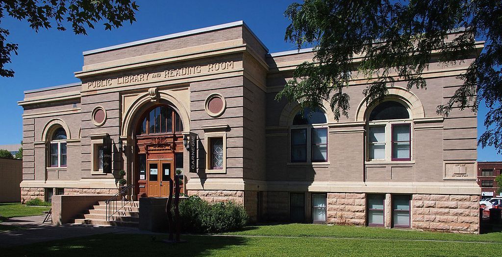 Exterior of Carnegie Art Center
