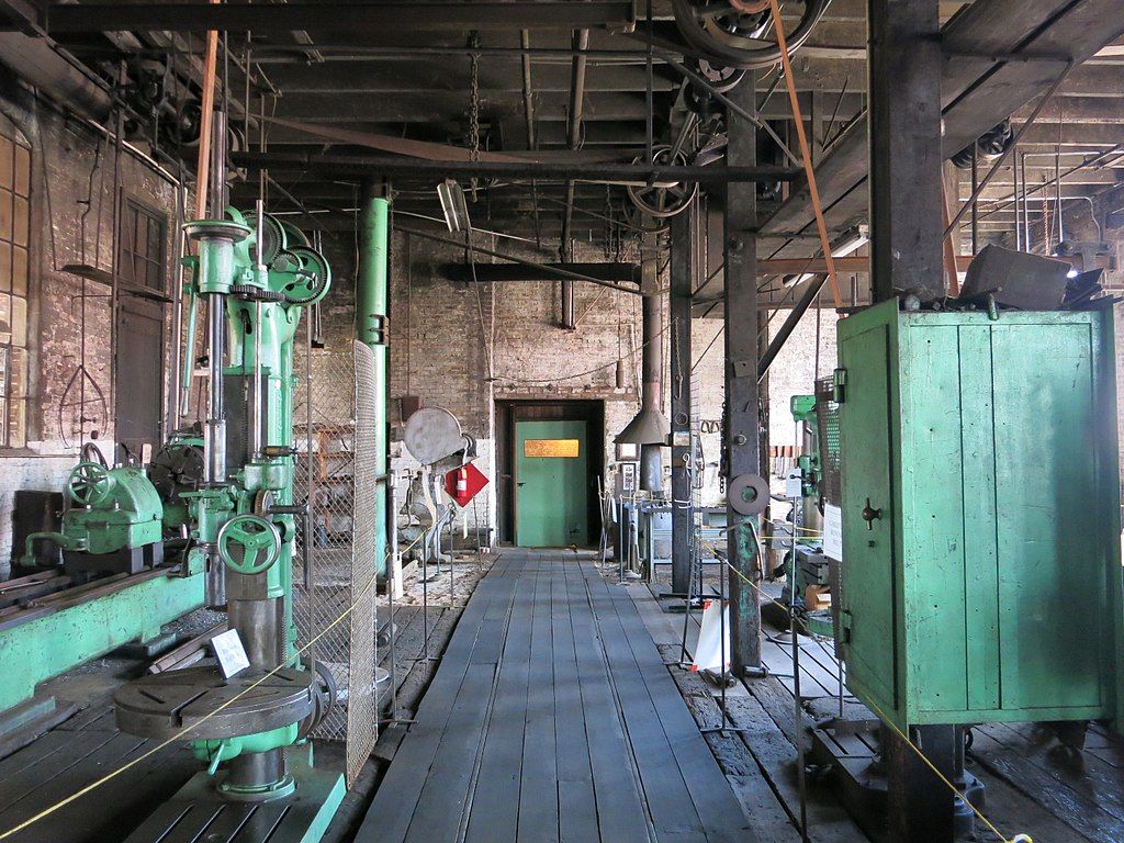 Steam engines in Mississippi Industrial Heritage Center