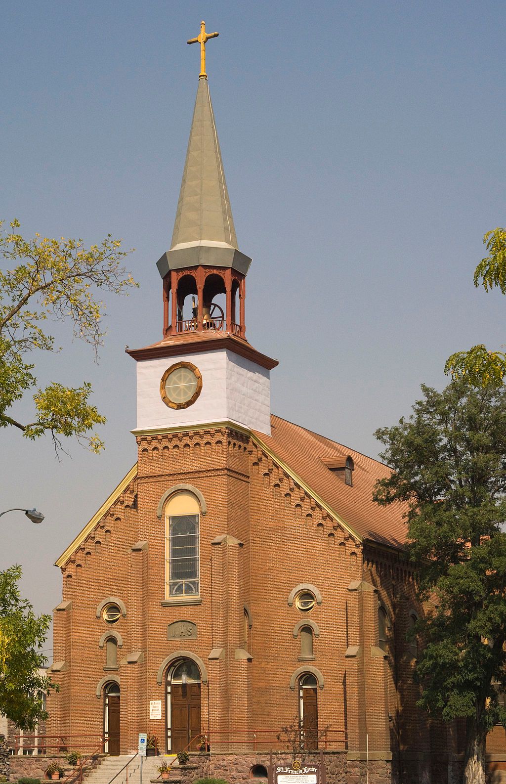 Exterior of Francis Xavier Church