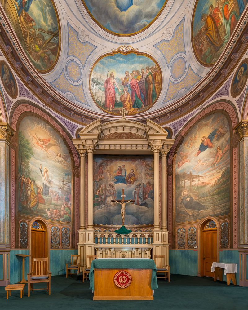 The altar of Francis Xavier Church