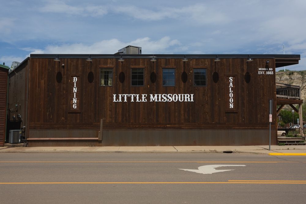 Exterior of Little Missouri Saloon