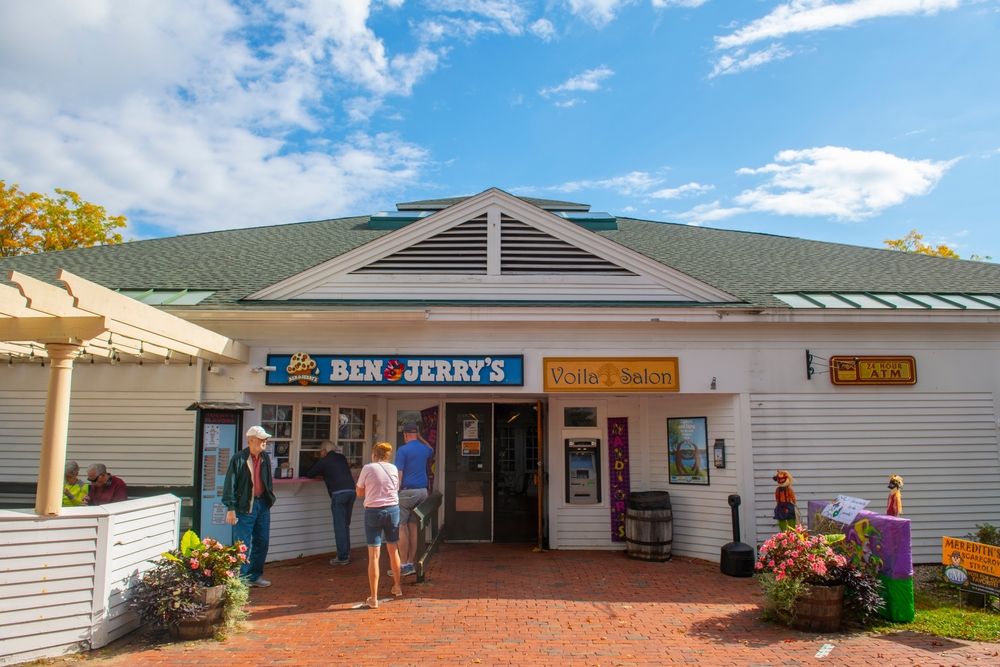 Ben & Jerry's store at Mill Falls Marketplace