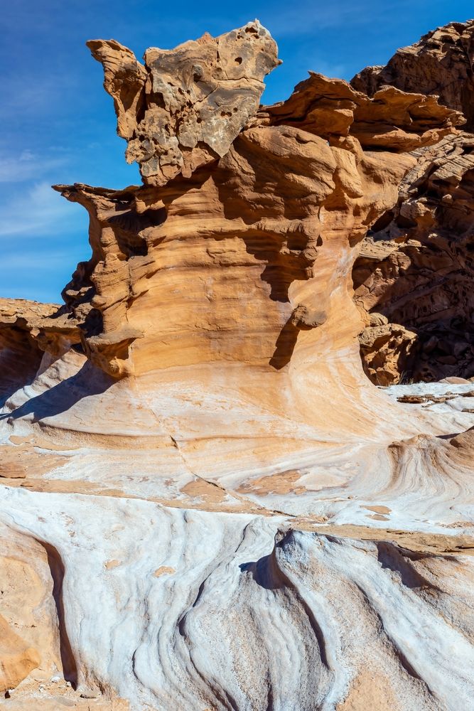 Sandstone formation at Gold Butte National Monument