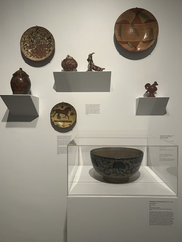 Exhibit in the American Folk Art Museum