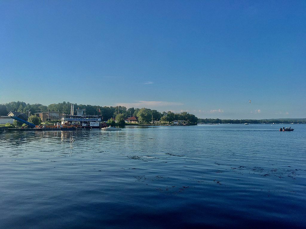 The waters of Chautauqua Lake