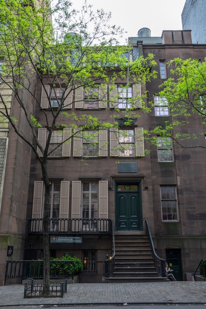 Exterior of Theodore Roosevelt Birthplace National Historic Site