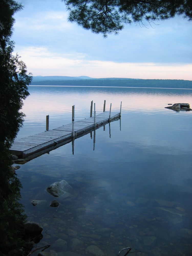 View of Mooselookmeguntic Lake