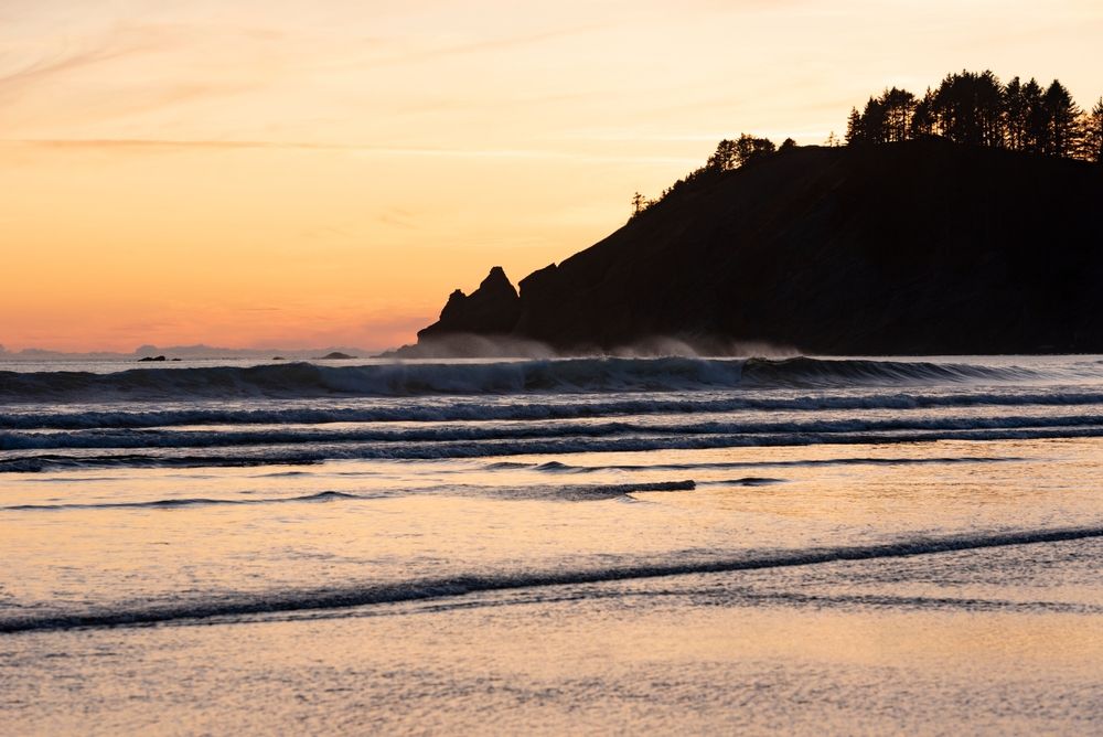 Sunset at Short Sand Beach