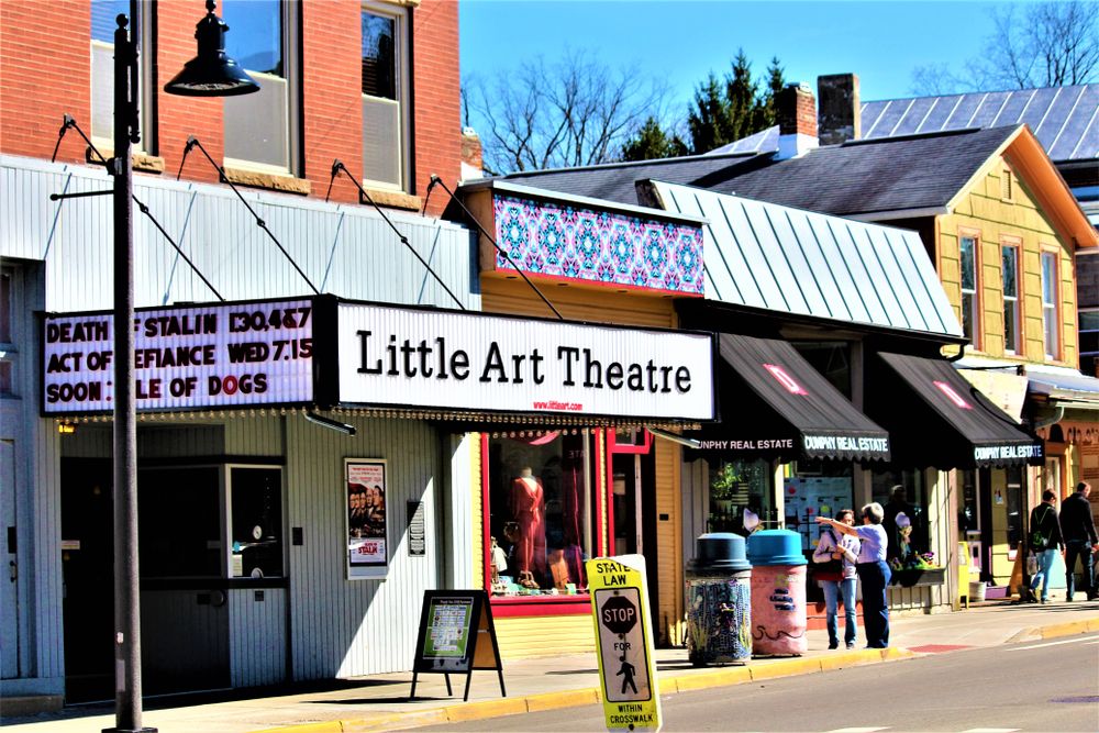 Exterior of Little Art Theatre