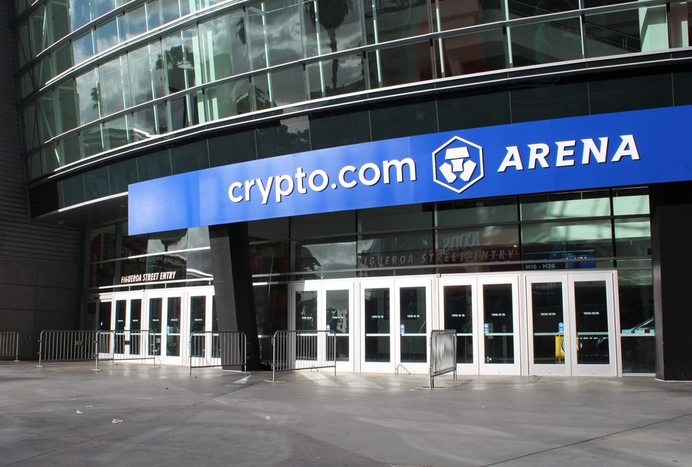 Exterior of Crypto.com Arena