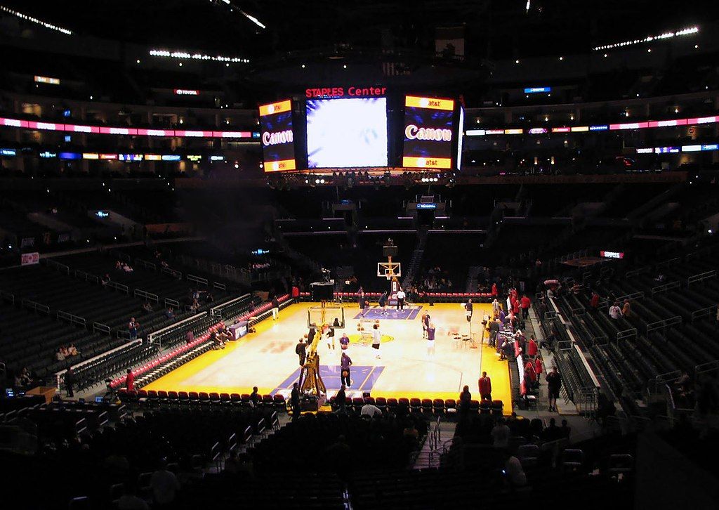 Interior of Crypto.com Arena