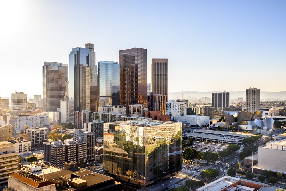 Skyline of Downtown Los Angeles