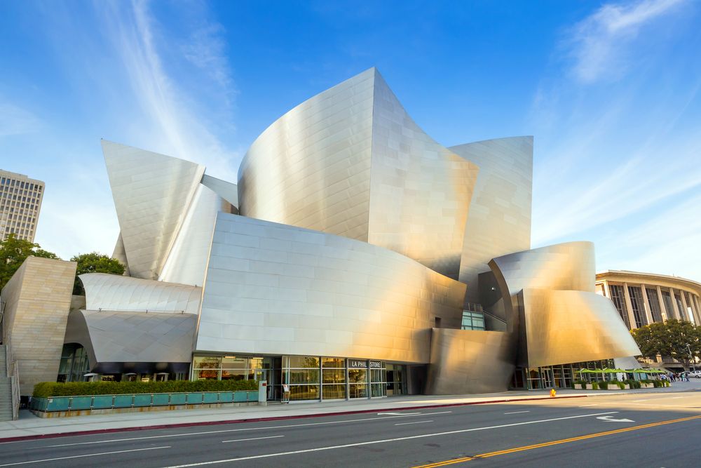 Walt Disney Concert Hall at Downtown Los Angeles