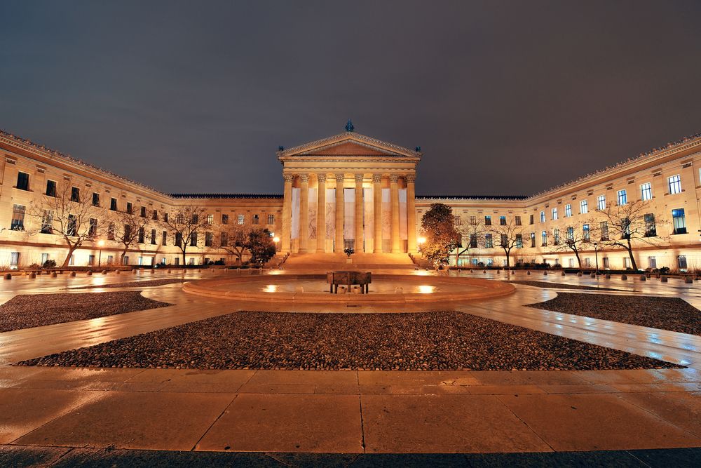 Exterior of the Philadelphia Museum of Art