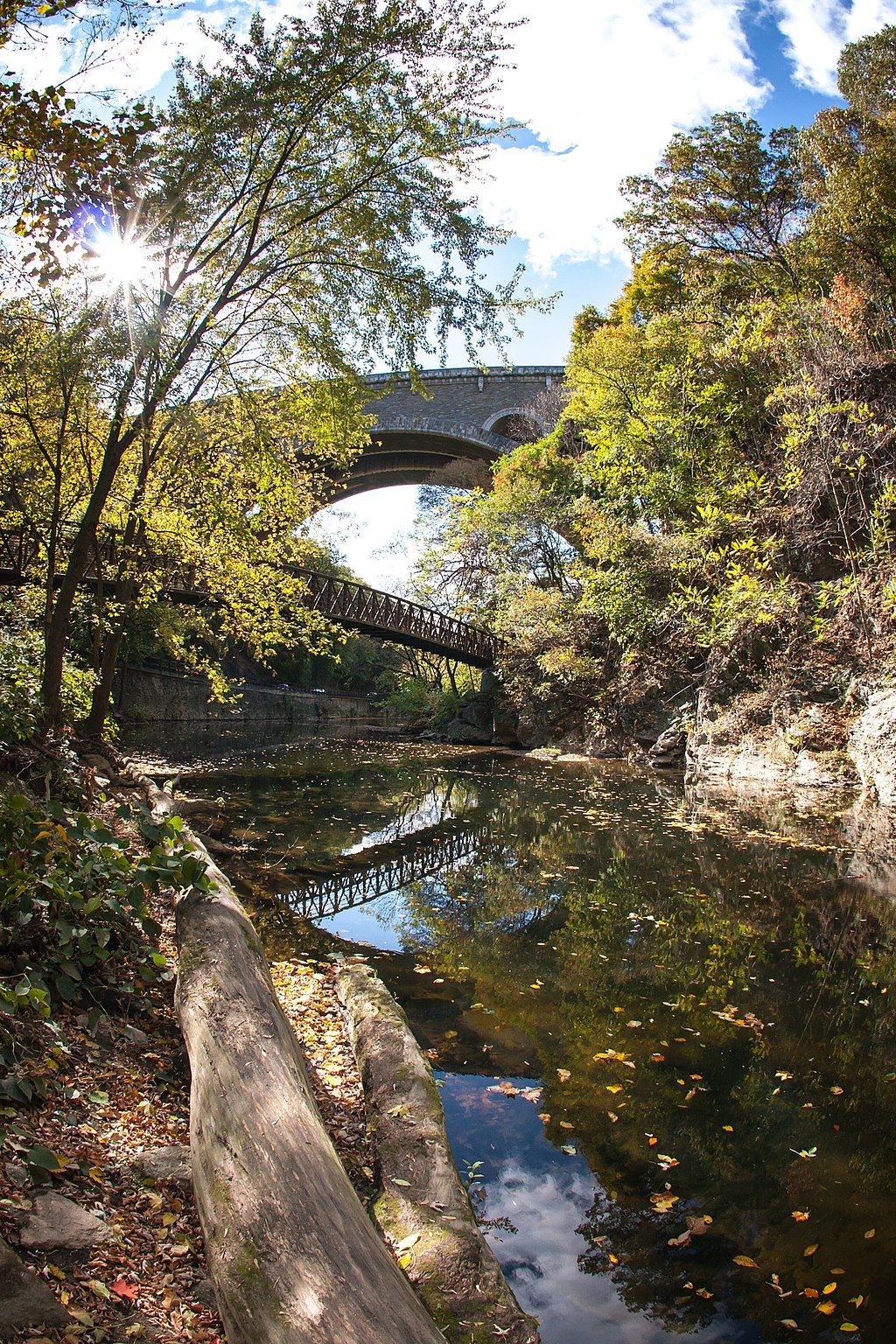 Scenic view of Wissahickon Valley Park