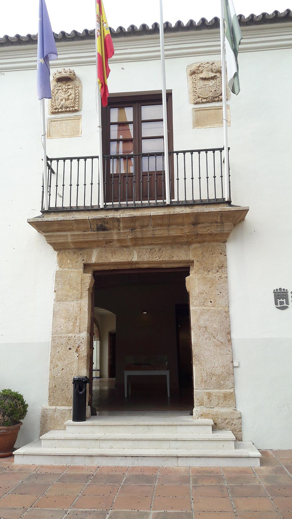 Entrance of Centro Cultural Cortijo Miraflores