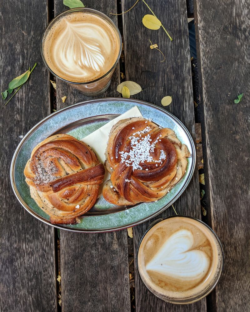 Fika coffee and bread