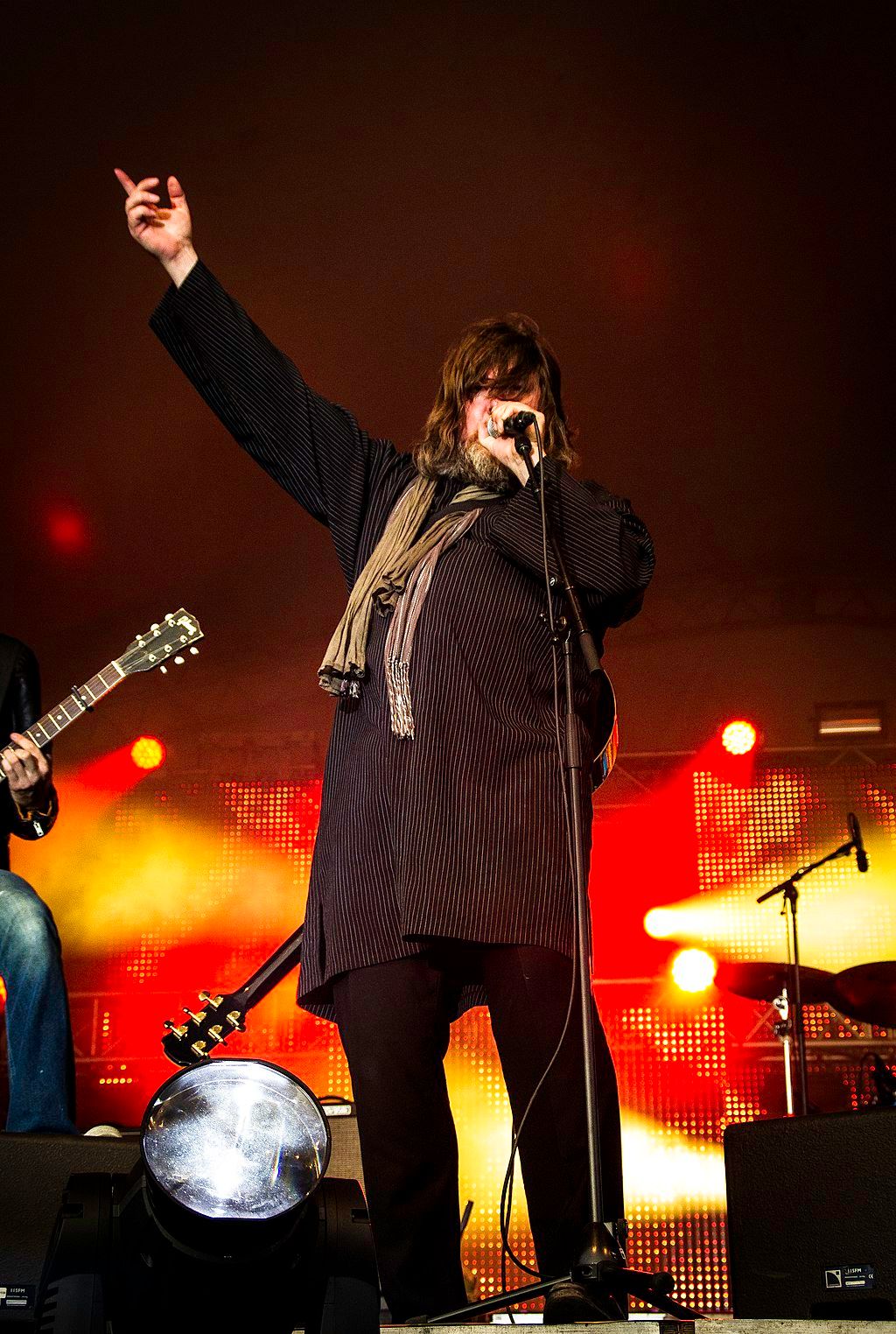 A performer during Malmöfestivalen
