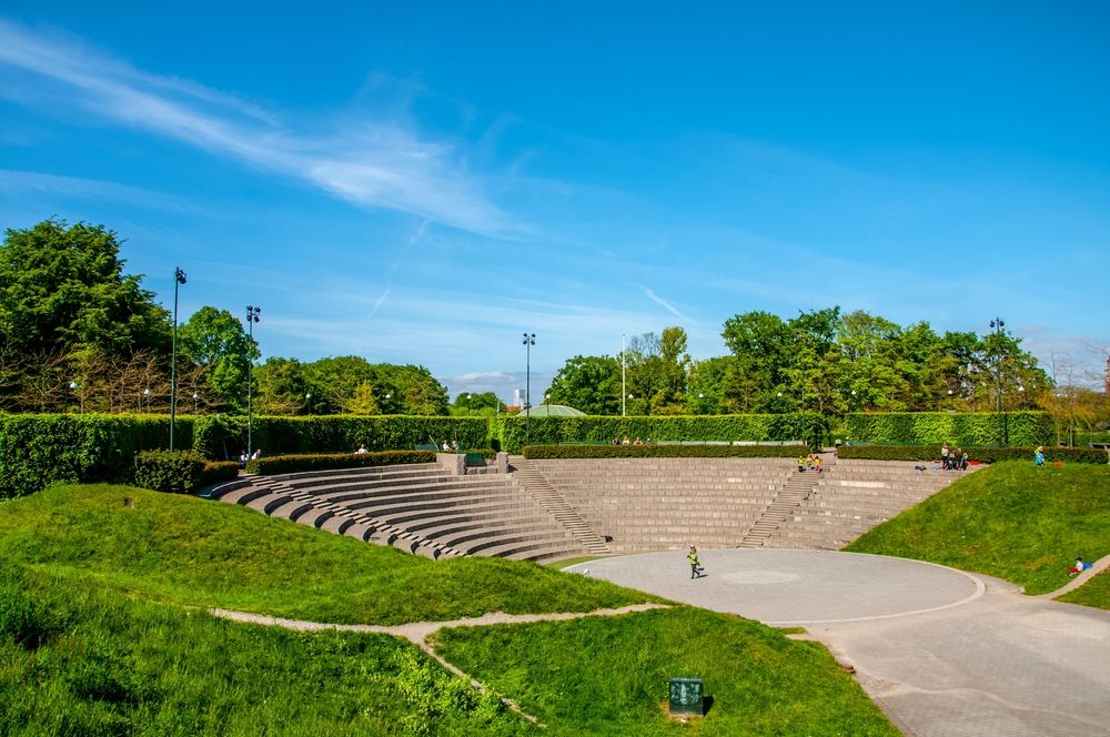 The tallriken space at Pildammsparken