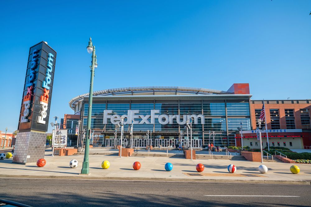 Exterior of the FedExForum