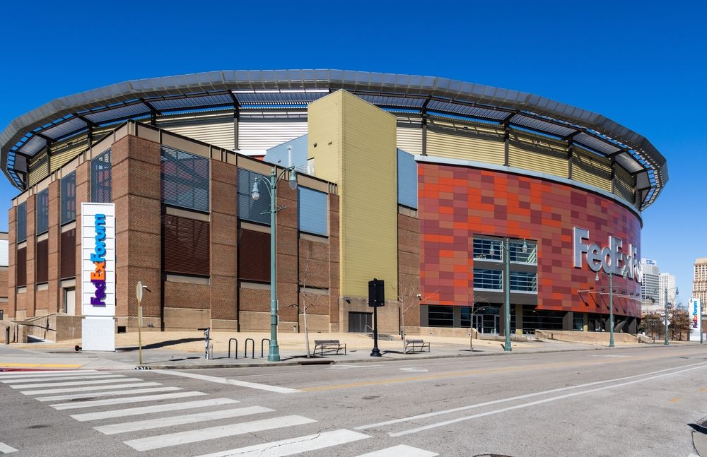 Facade of the FedExForum