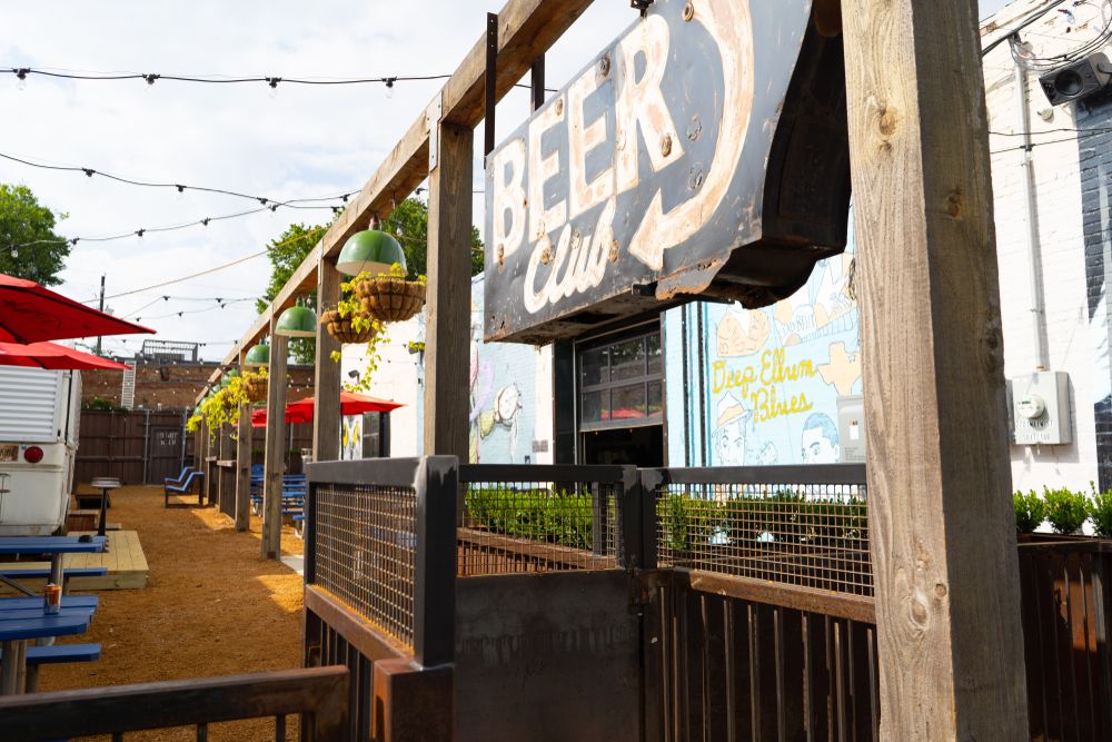 A beer club at Deep Ellum Dallas