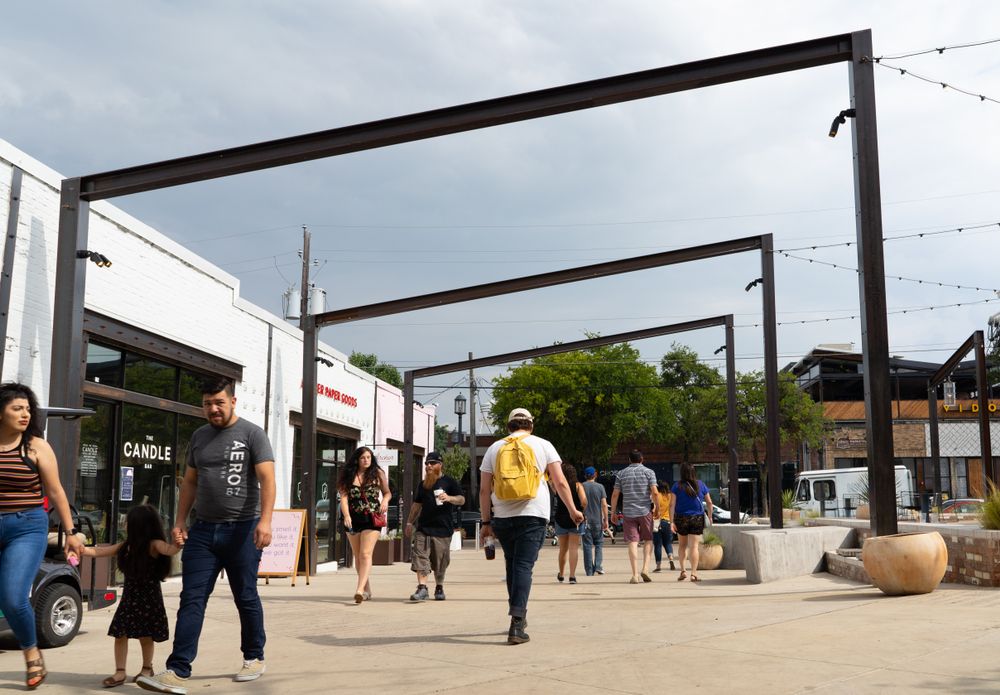 Radiator alley at Deep Ellum Dallas