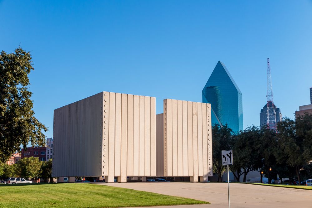 Exterior of the John F. Kennedy Memorial