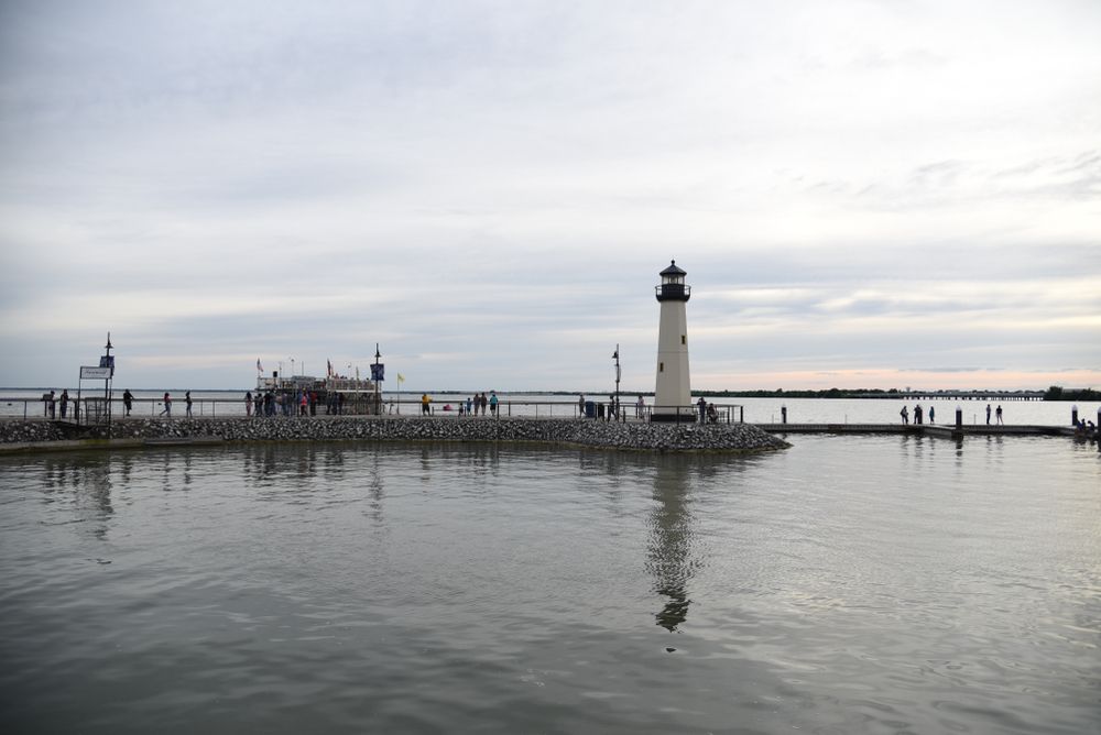 A lighthouse at Lake Ray Hubbard