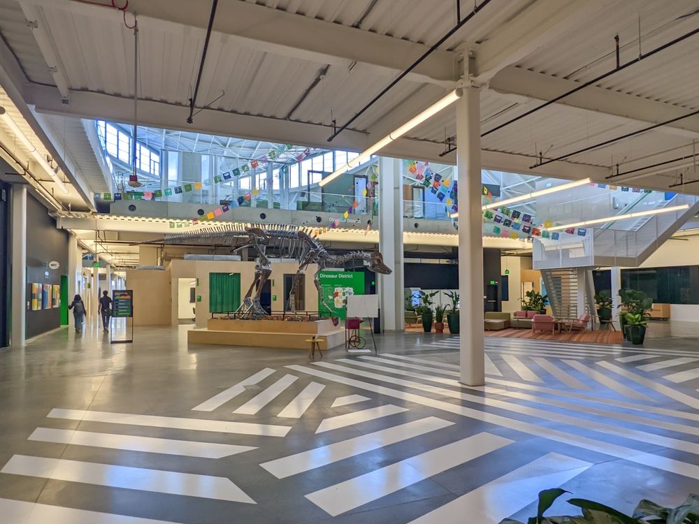 Interior of Google Bay View Campus