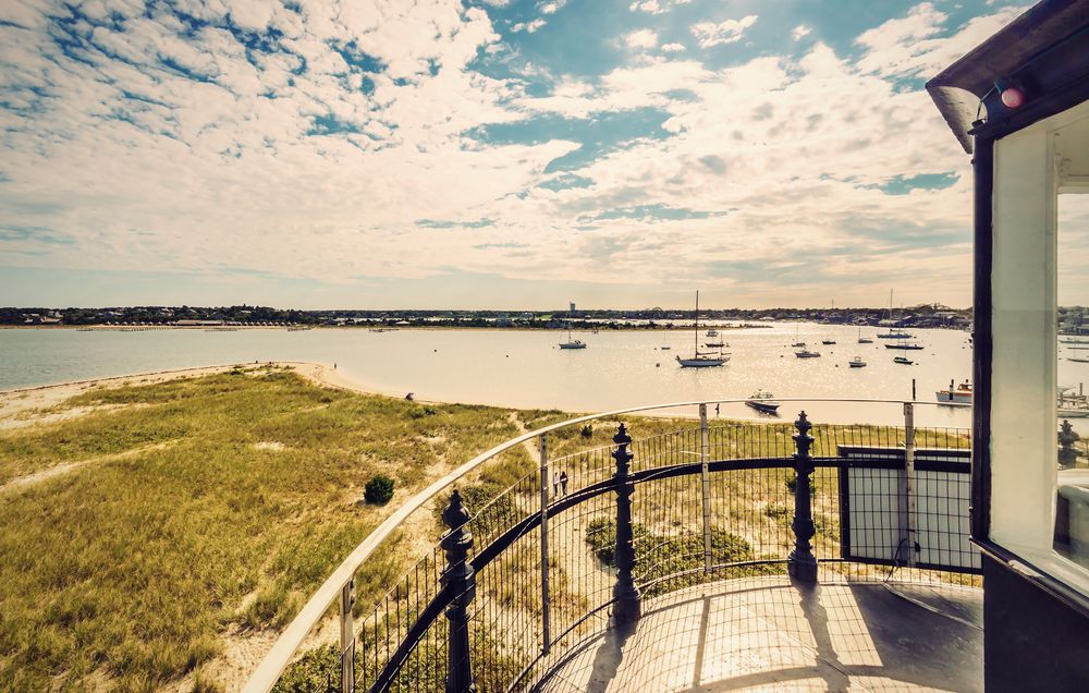 The view from Edgartown Lighthouse