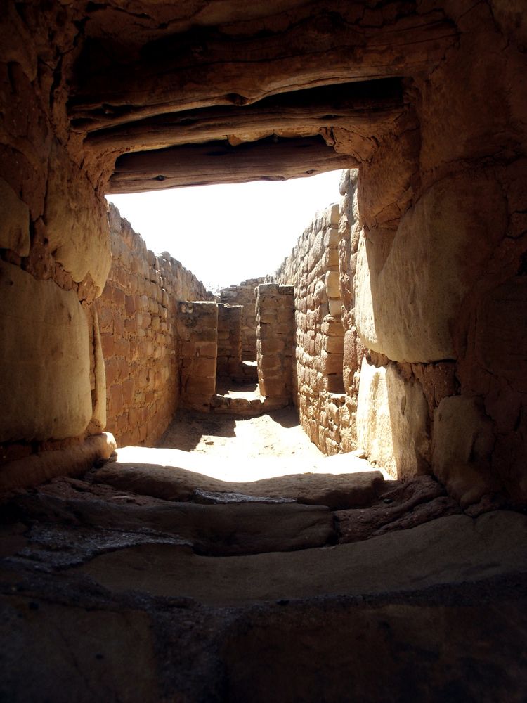 Tunnel in the Sun Temple