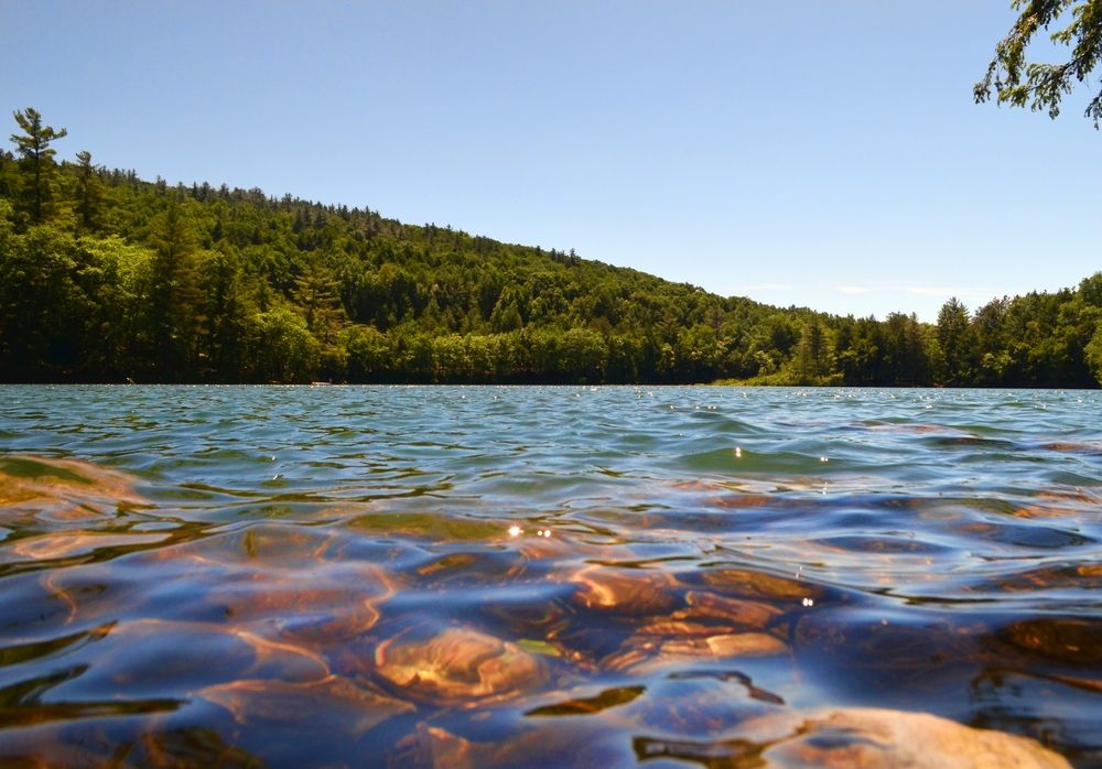 The waters of Emerald Lake