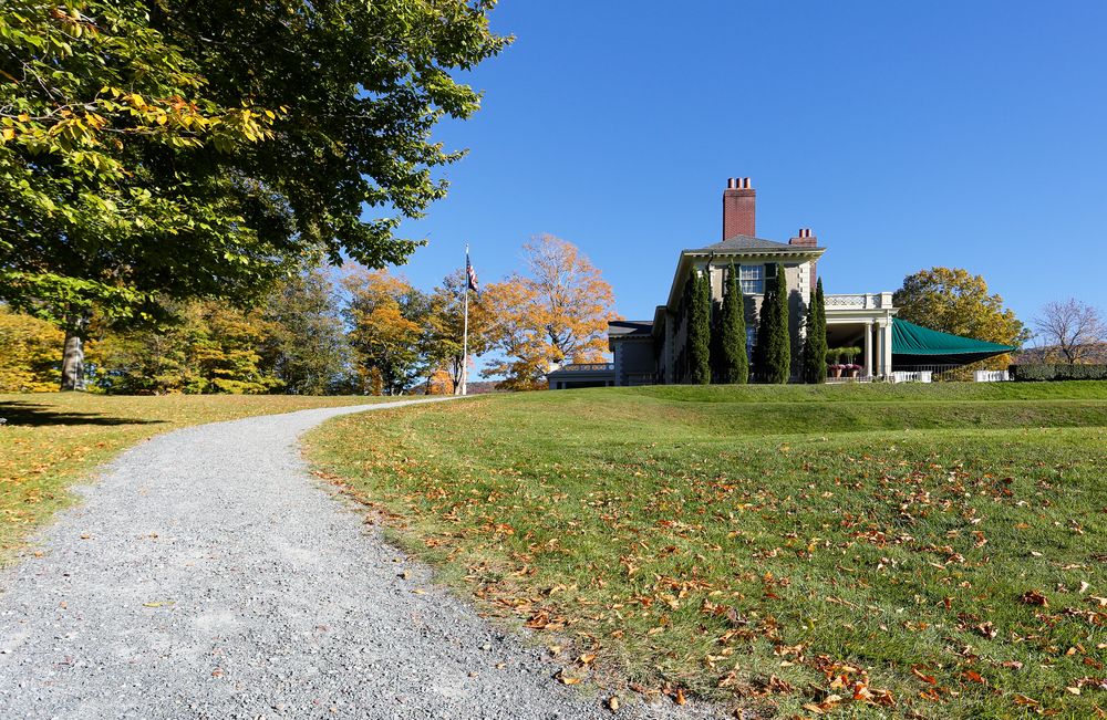 Pathway leading to Hildene Lincoln Family Home