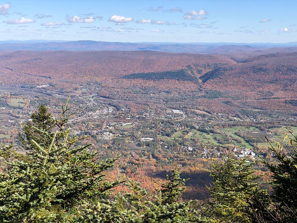 View from Mount Equinox